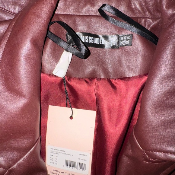 Missguided Faux leather set - Picture 2 of 2